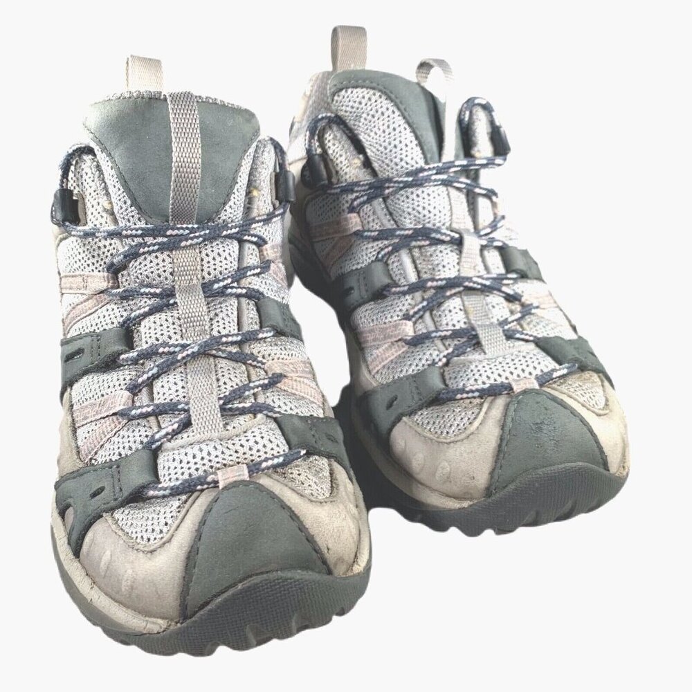 Merrell Womens Siren Sport Hiking Trail Shoes Gore-Tex Gray Lace Up Sz 7.5 Outdo - Picture 2 of 9